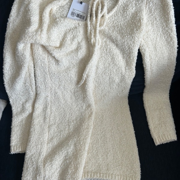 Princess Polly Cosy Up Long Sleeve Boucle Mini Dress - Picture 5 of 6